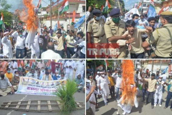 'Protests against Anti-Farmers Bill to be continued', says Tripura Congress : Farmers across India in Protest amid President Kovind gives nod to all bills